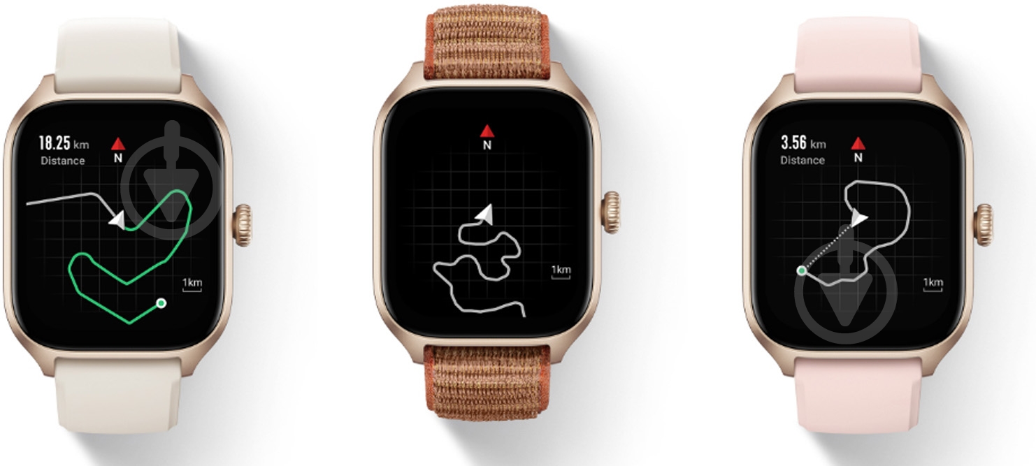 Смарт-часы Amazfit GTS 4 autumn brown (955550) - фото 8