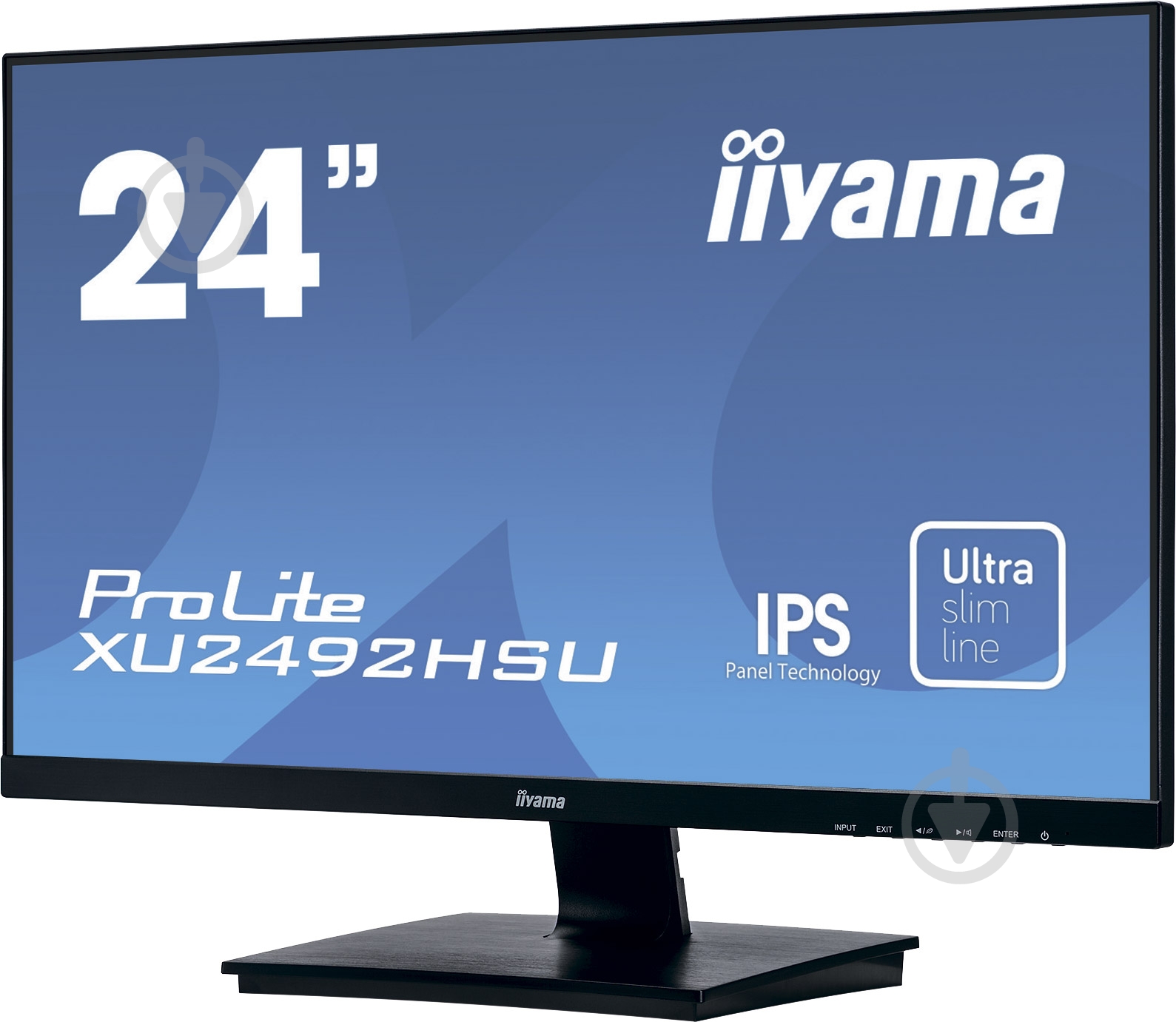 Монітор Iiyama ProLite 23,8" (XU2492HSU-B1 A) - фото 3 Монітор Iiyama ProLite 23,8" (XU2492HSU-B1 A) - фото 3