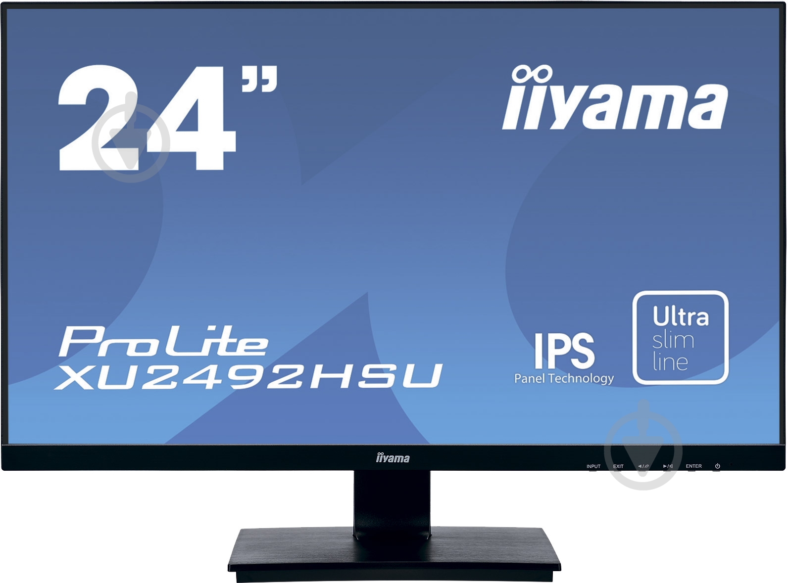 Монітор Iiyama ProLite 23,8" (XU2492HSU-B1 A) - фото 1 Монітор Iiyama ProLite 23,8" (XU2492HSU-B1 A) - фото 1
