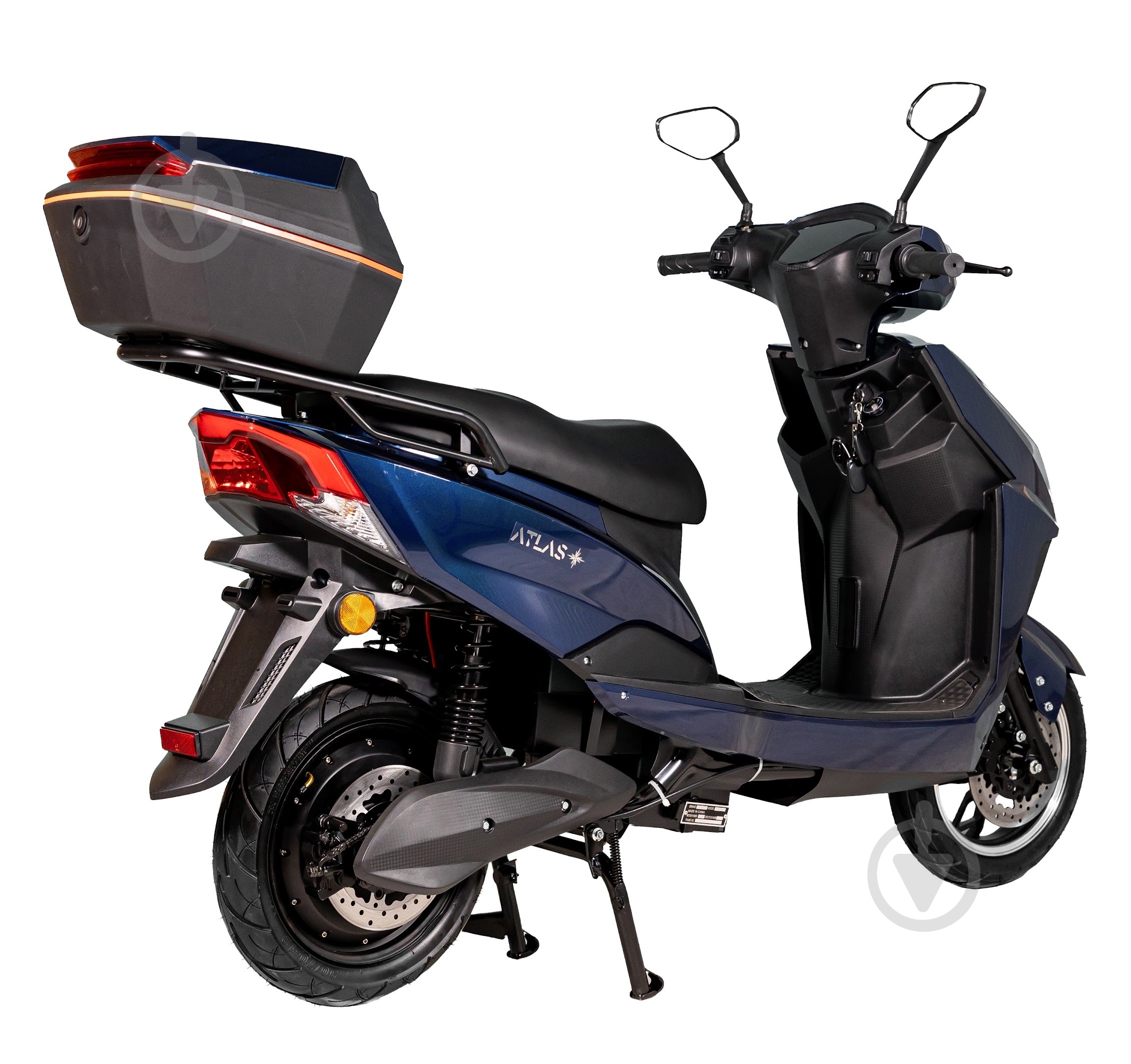Электроскутер ATLAS Spider 2 Box 2000W Plus Cyan Blue - фото 2