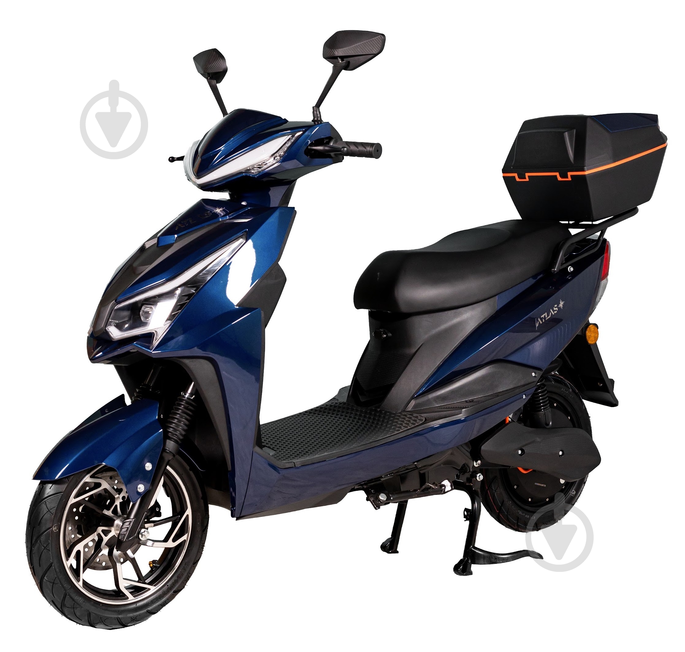 Электроскутер ATLAS Spider 2 Box 2000W Plus Cyan Blue - фото 1