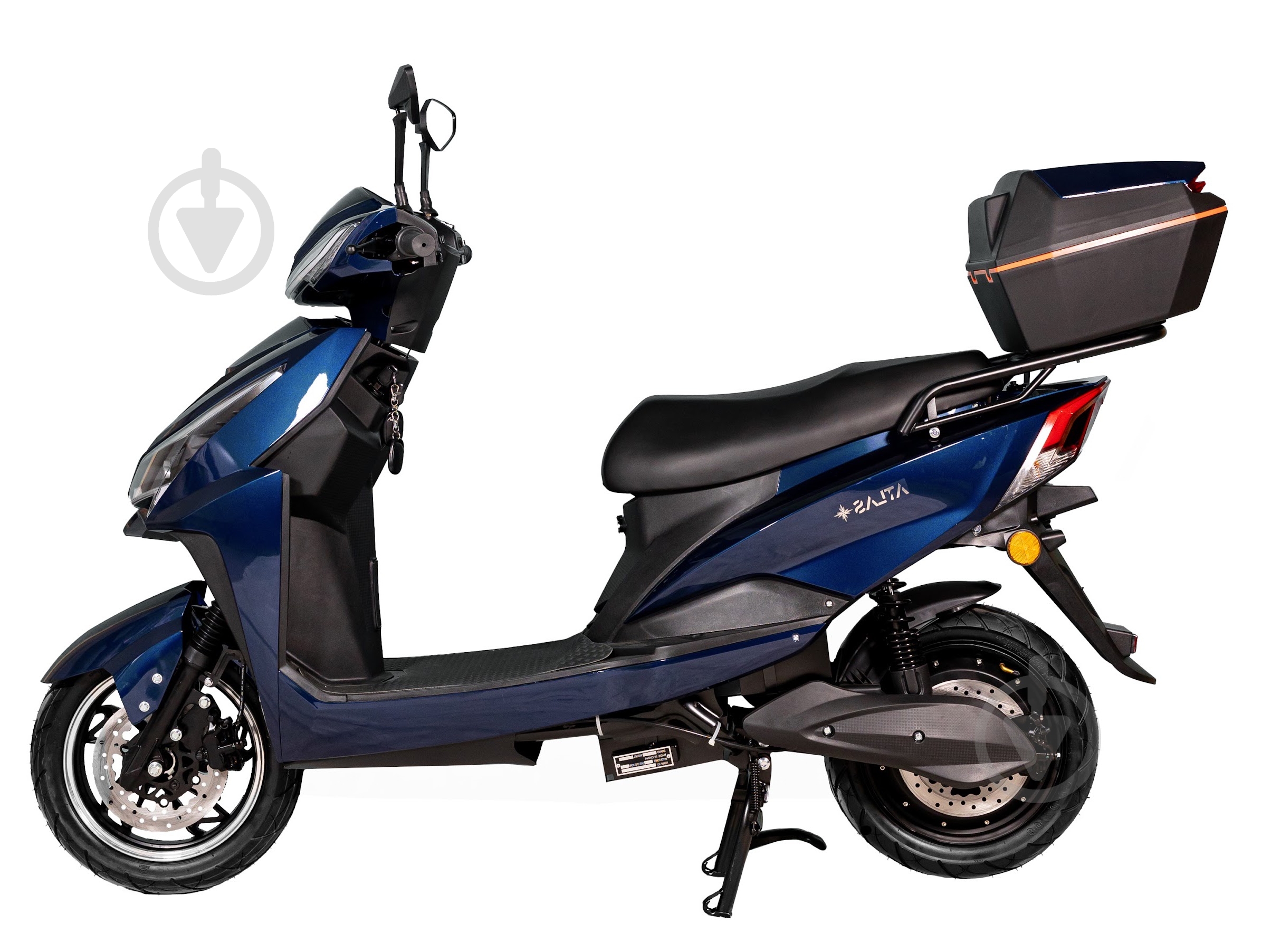Электроскутер ATLAS Spider 2 Box 2000W Plus Cyan Blue - фото 4