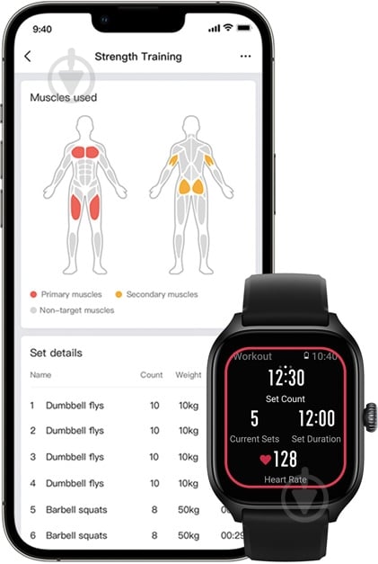 Смарт-годинник Amazfit GTS 4 rosebud pink (955549) - фото 16 Смарт-годинник Amazfit GTS 4 rosebud pink (955549) - фото 16