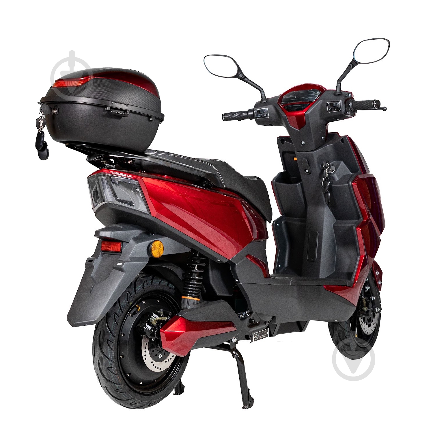 Электроскутер ATLAS Tiger Box Plus 2000W Red - фото 2