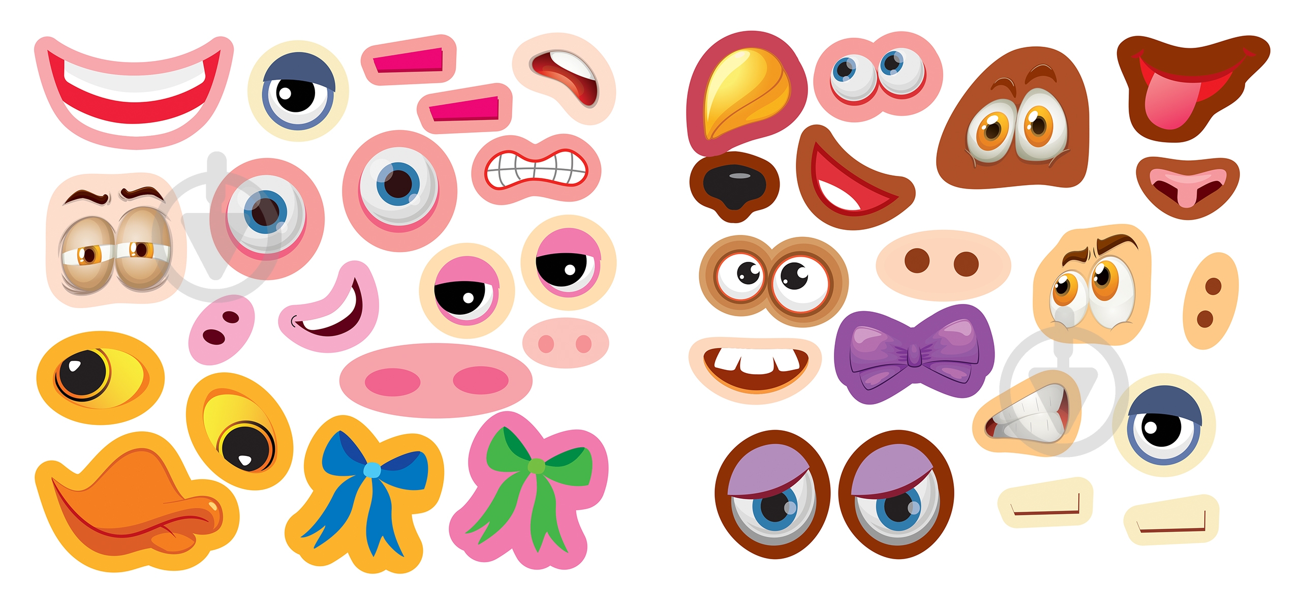 Книга-развивайка «Жители фермы. Забавные мордашки» - фото 2