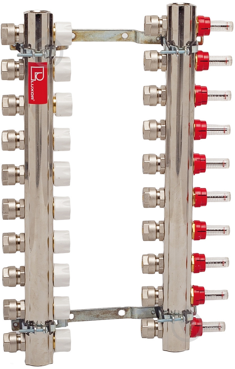Коллектор Luxor 4 контуров, с отсек. и термоклап. 17400204N - фото 1 Коллектор Luxor 4 контуров, с отсек. и термоклап. 17400204N - фото 1