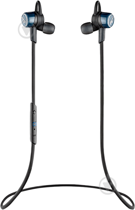 Bluetooth-гарнитура Plantronics BackBeat Go 3 black/blue (204350-05) - фото 1 Bluetooth-гарнитура Plantronics BackBeat Go 3 black/blue (204350-05) - фото 1