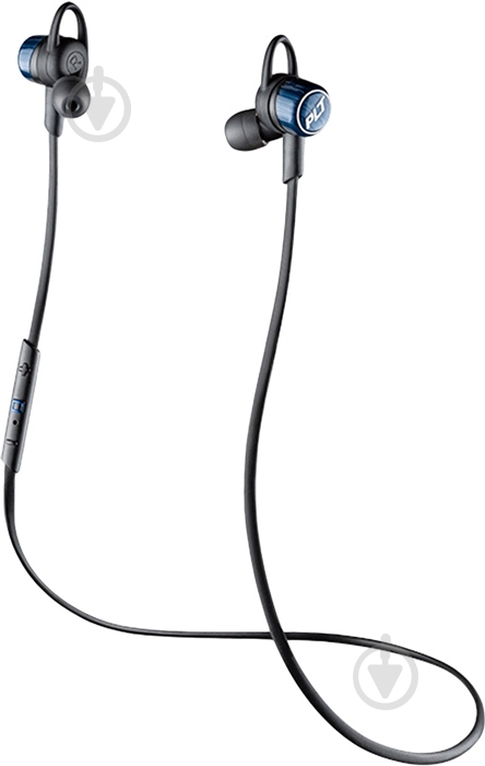 Bluetooth-гарнитура Plantronics BackBeat Go 3 black/blue (204350-05) - фото 2 Bluetooth-гарнитура Plantronics BackBeat Go 3 black/blue (204350-05) - фото 2
