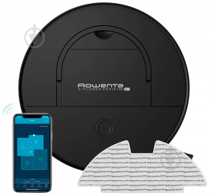Робот-пылесос Rowenta RR9075WH black - фото 1 Робот-пылесос Rowenta RR9075WH black - фото 1