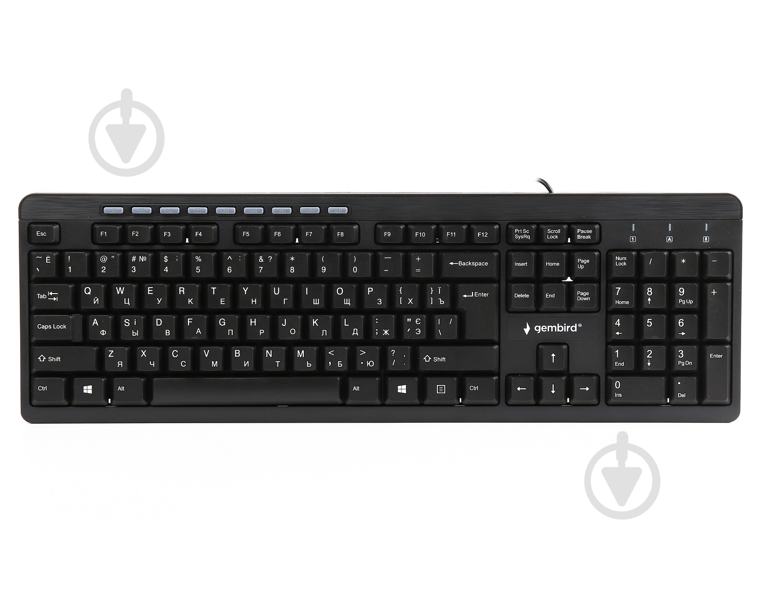 Клавиатура Gembird (KB-UM-106-UA) - фото 1