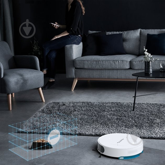 Робот-пилосос Rowenta RR9067WH white - фото 5 Робот-пилосос Rowenta RR9067WH white - фото 5