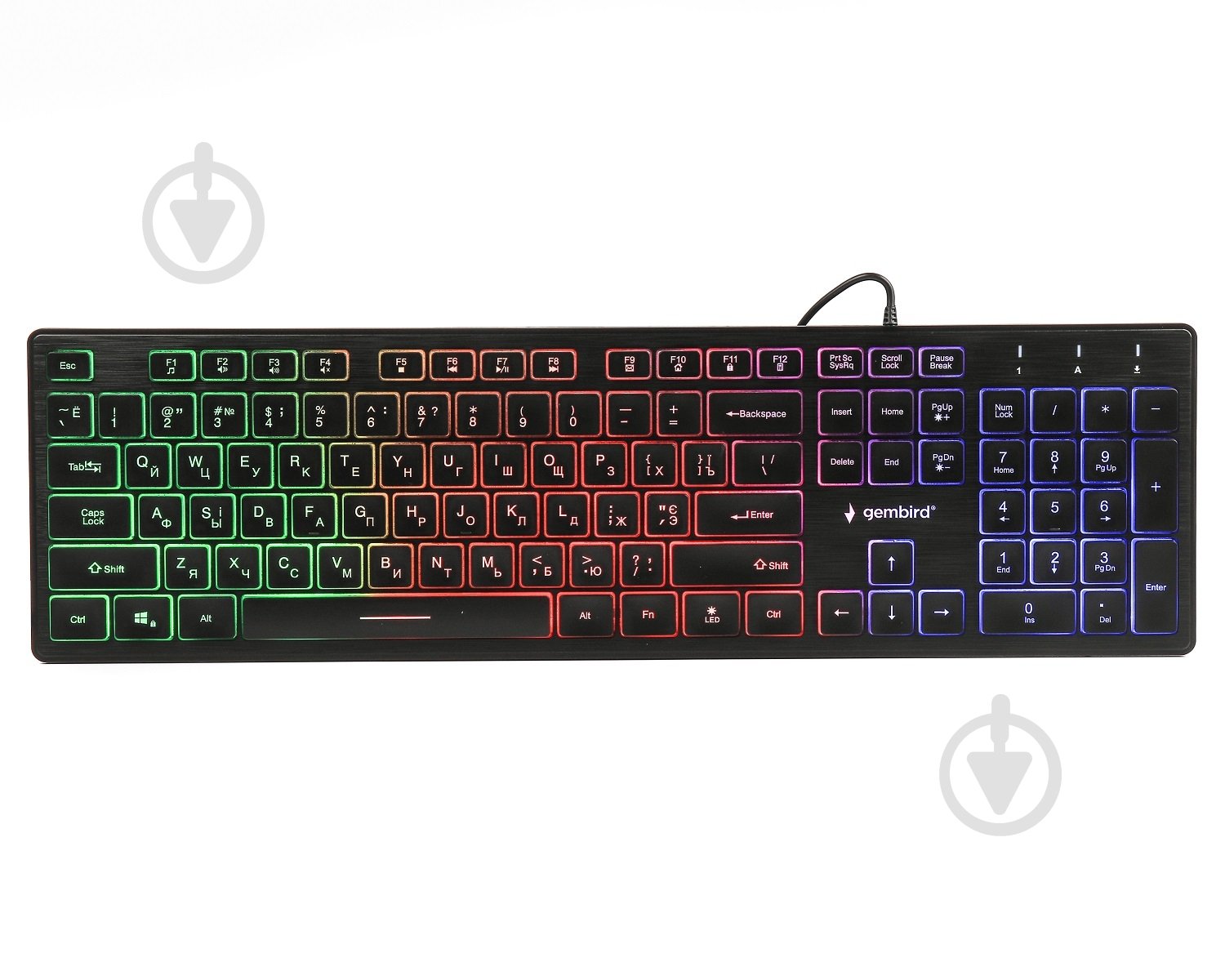 Клавиатура Gembird (KB-UML-01-UA) - фото 1 Клавиатура Gembird (KB-UML-01-UA) - фото 1