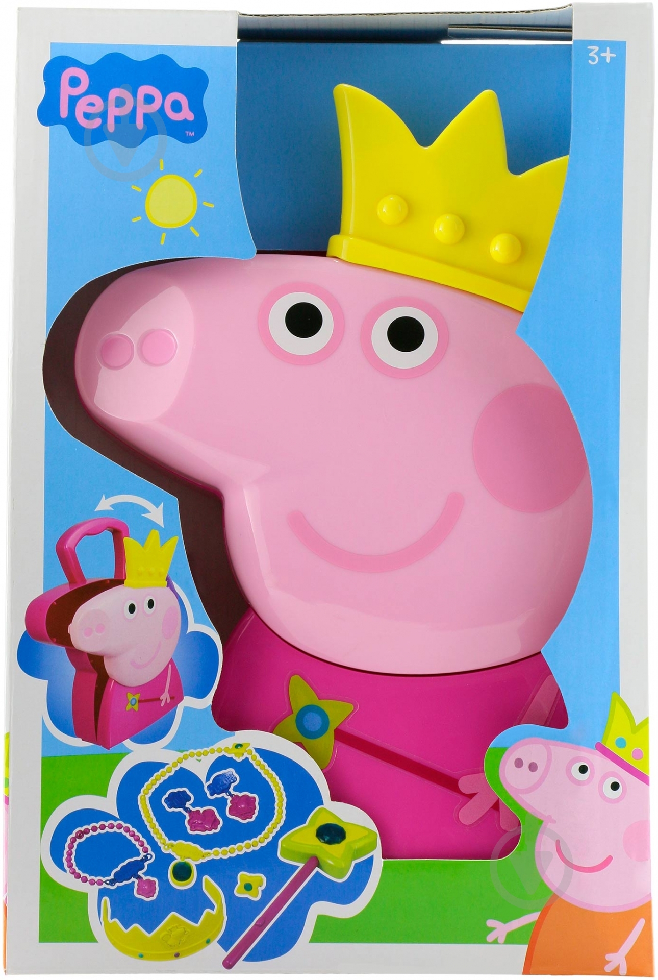 Игровой набор Peppa Pig Кейс принцессы Пеппы 1680652 - фото 1