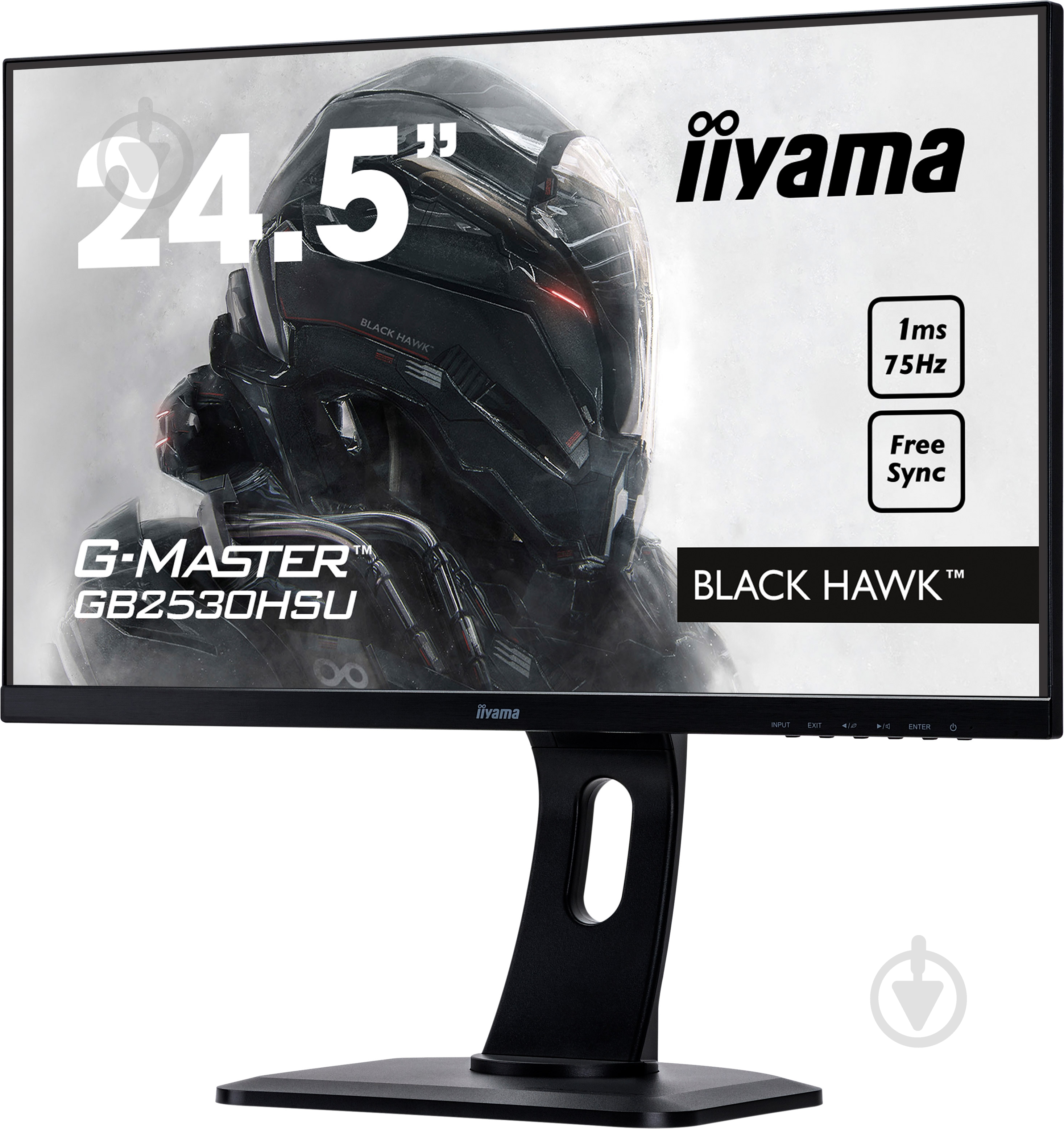 Монитор Iiyama G-Master Black Hawk 24,5" (GB2530HSU-B1) - фото 4 Монитор Iiyama G-Master Black Hawk 24,5" (GB2530HSU-B1) - фото 4