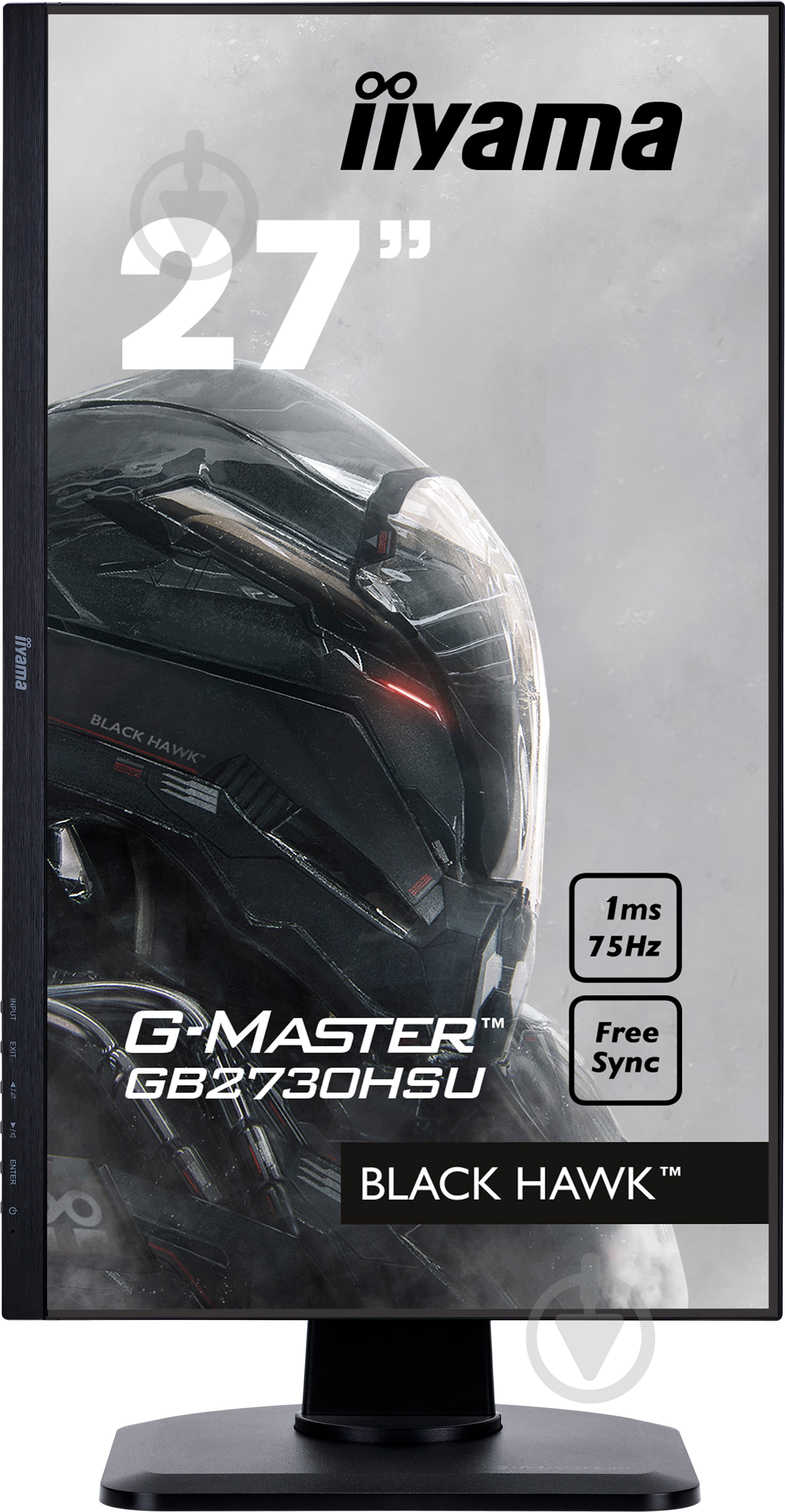 Монитор Iiyama G-Master Black Hawk 27" (GB2730HSU-B1) - фото 3