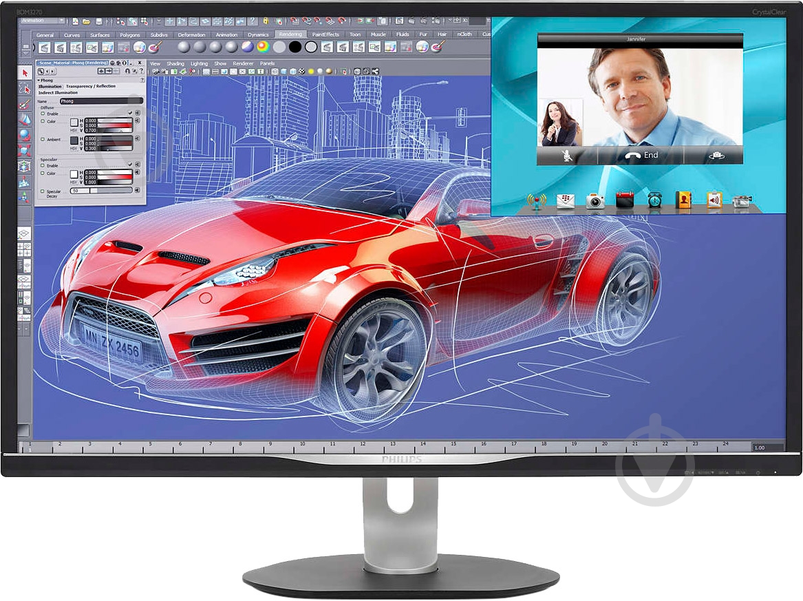 Монитор Philips 32" (BDM3270QP2/00) - фото 1