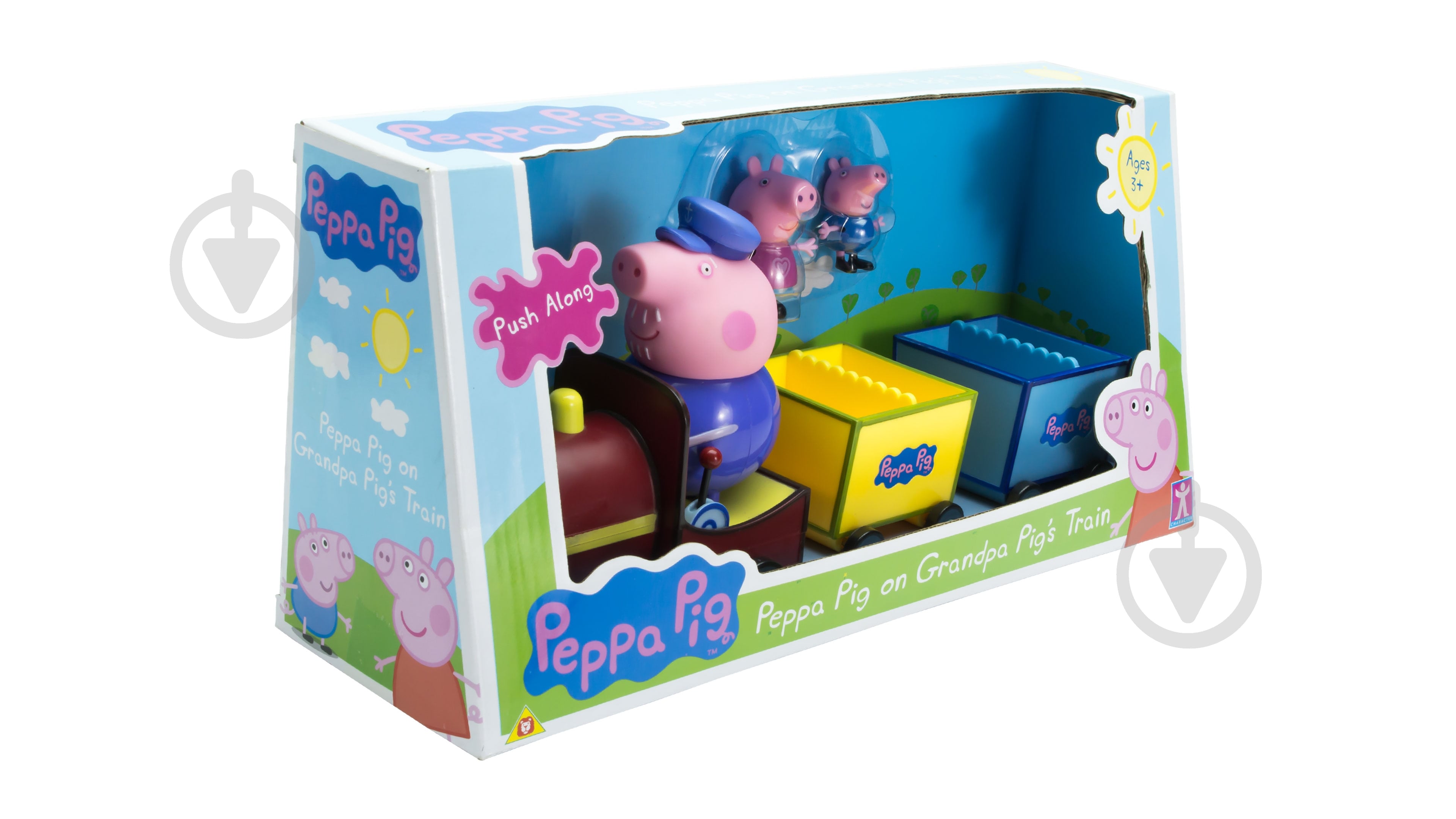 Набор Peppa Pig Паровозик Дедушки Пеппы 20829 - фото 2