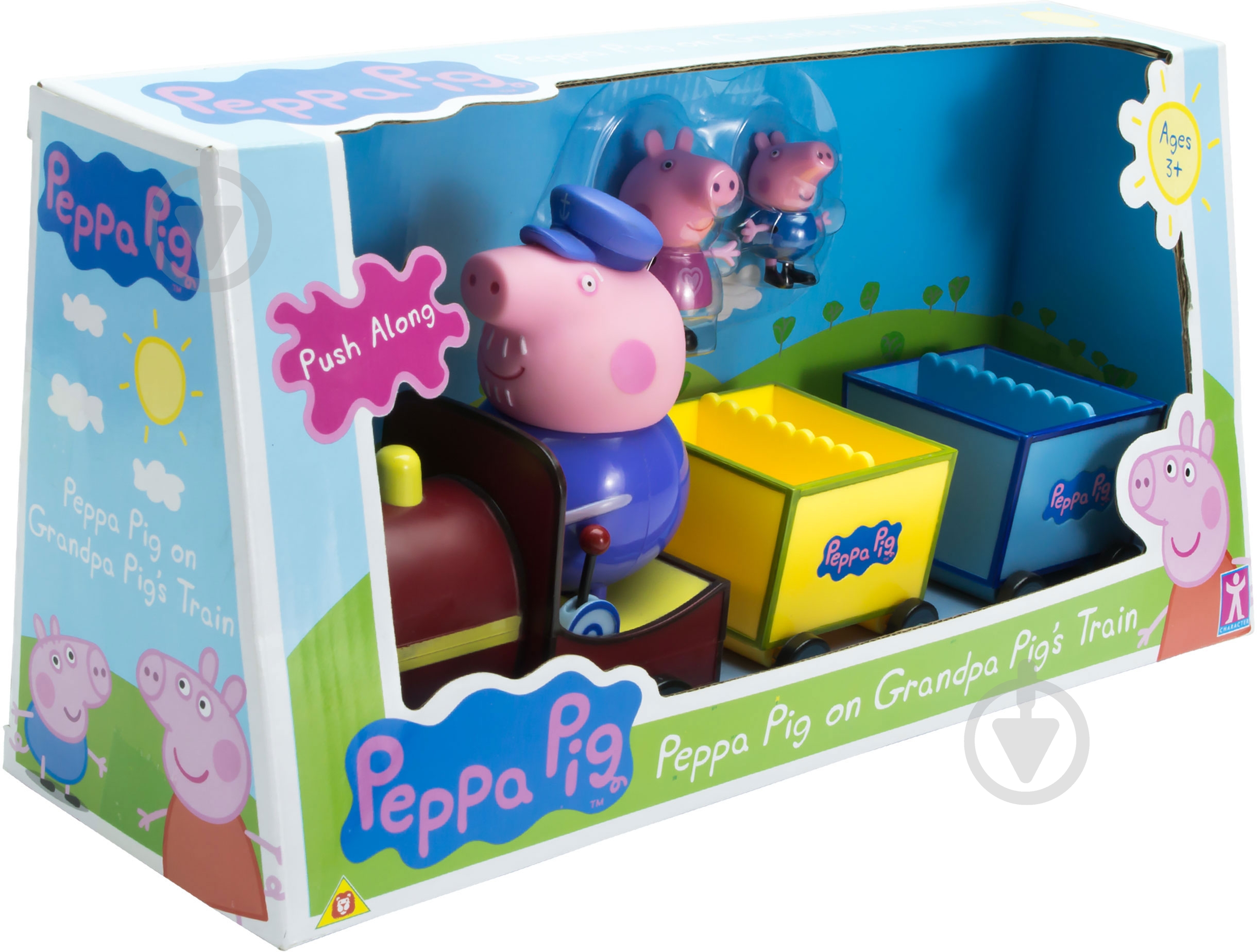 Набор Peppa Pig Паровозик Дедушки Пеппы 20829 - фото 4