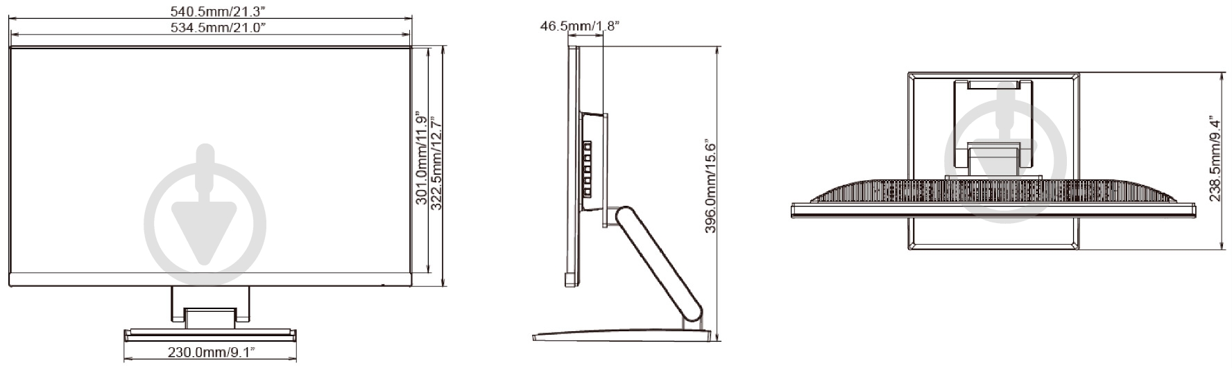 Монитор Iiyama ProLite 23,8" (T2454MSC-B1AG) - фото 18