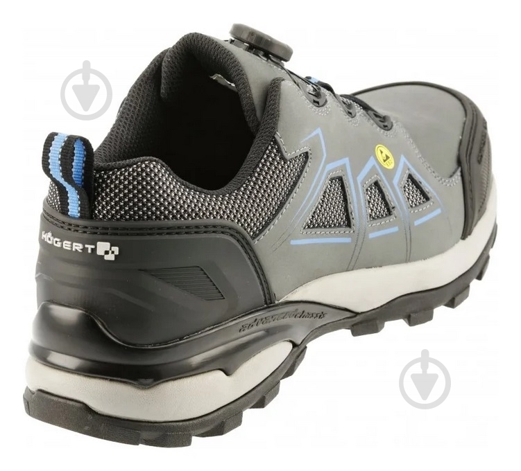 Полуботинки рабочие HOEGERT FULDE р.44 HT5K577 серый - фото 3 Полуботинки рабочие HOEGERT FULDE р.44 HT5K577 серый - фото 3