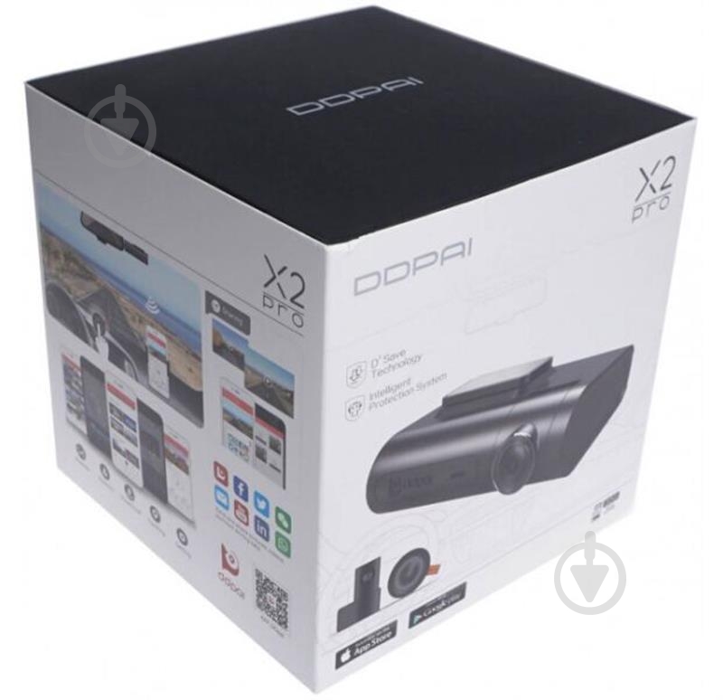 Відеореєстратор DDPai X2S Pro Dual Cams - фото 8 Відеореєстратор DDPai X2S Pro Dual Cams - фото 8