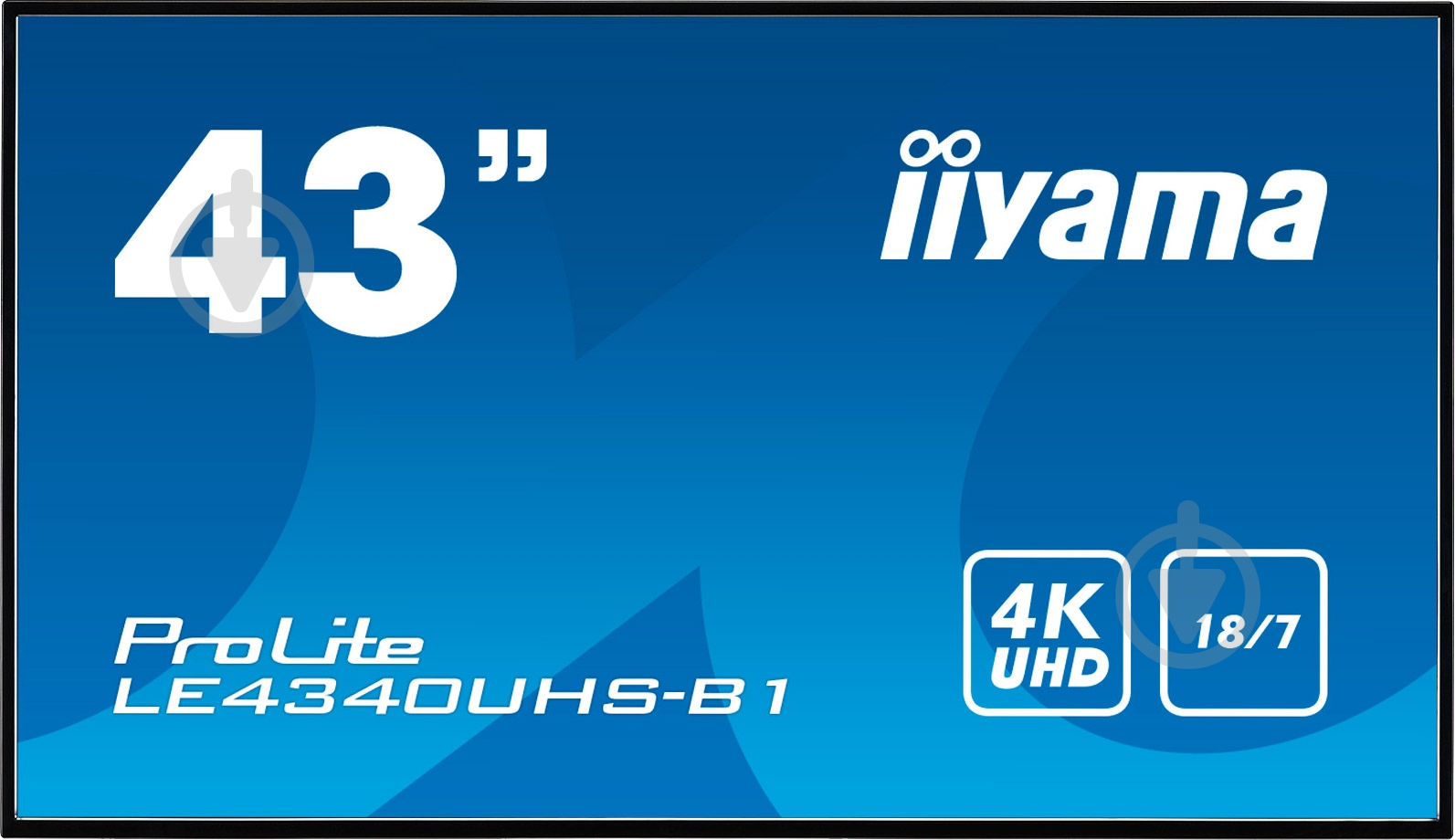 Монітор Iiyama ProLite 42,5" (LE4340UHS-B1) - фото 1