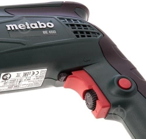 Дрель безударная Metabo BE 650 600741000 - фото 3
