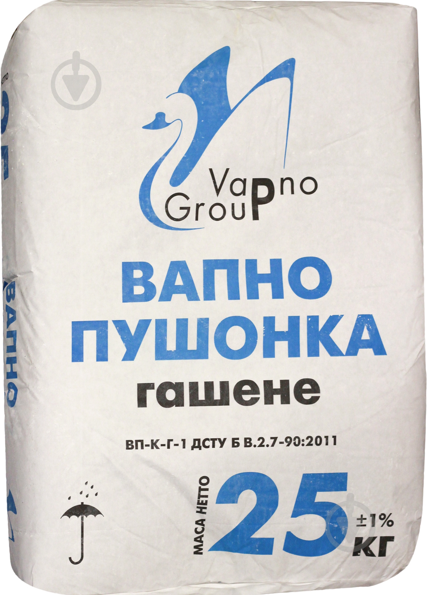 Вапно гашене 25 кг - фото 1