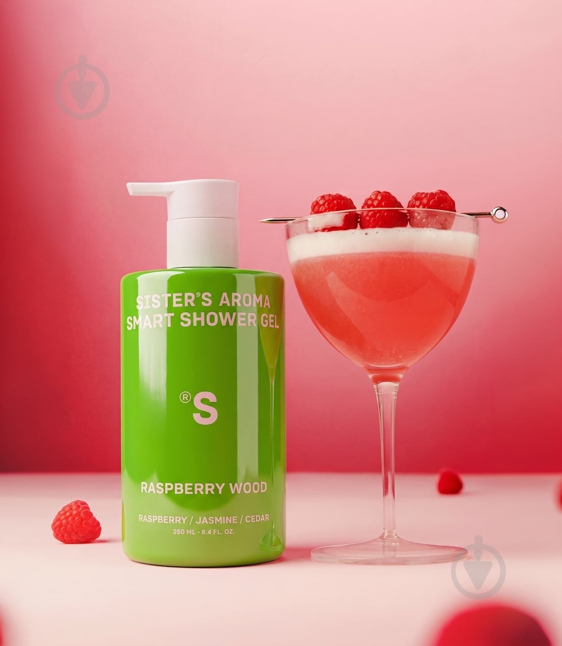 Гель для душа Sister's Aroma RASPBERRY WOOD 250 мл - фото 3