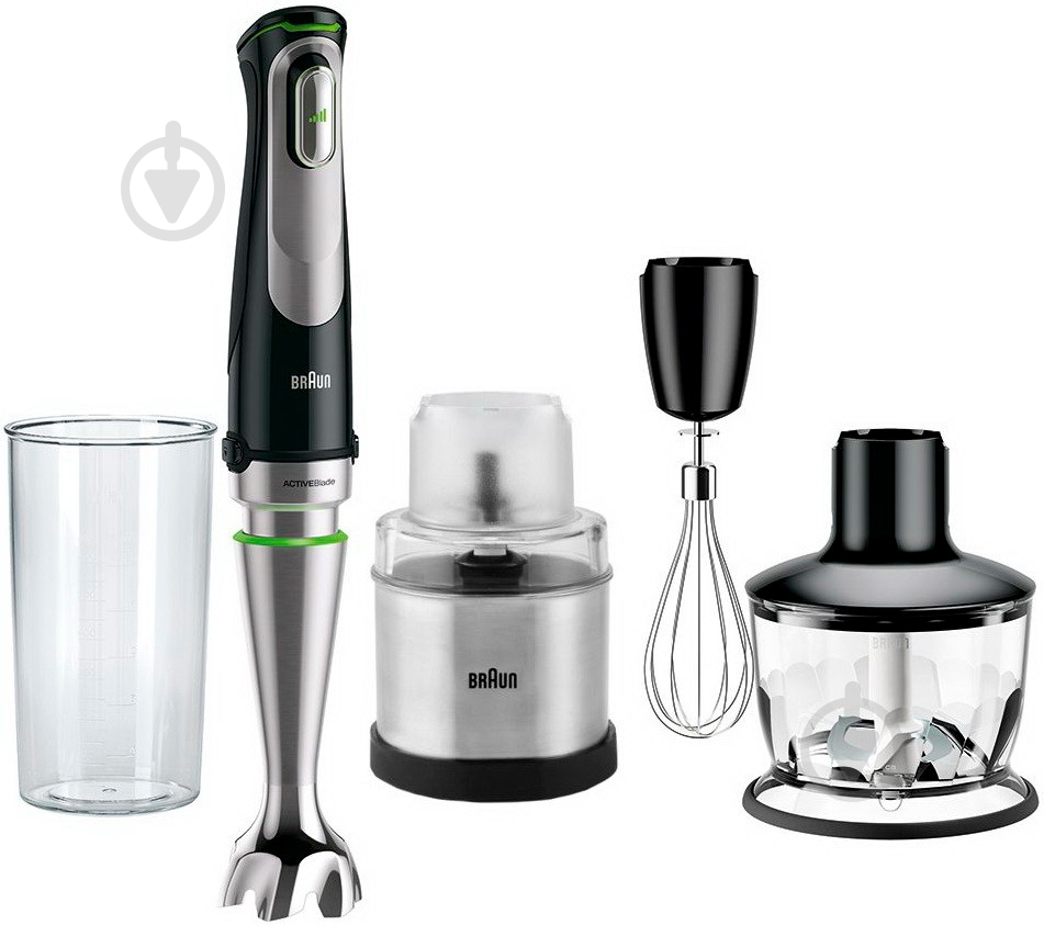 Блендер погружной Braun MQ 9038 X BK - фото 1 Блендер погружной Braun MQ 9038 X BK - фото 1