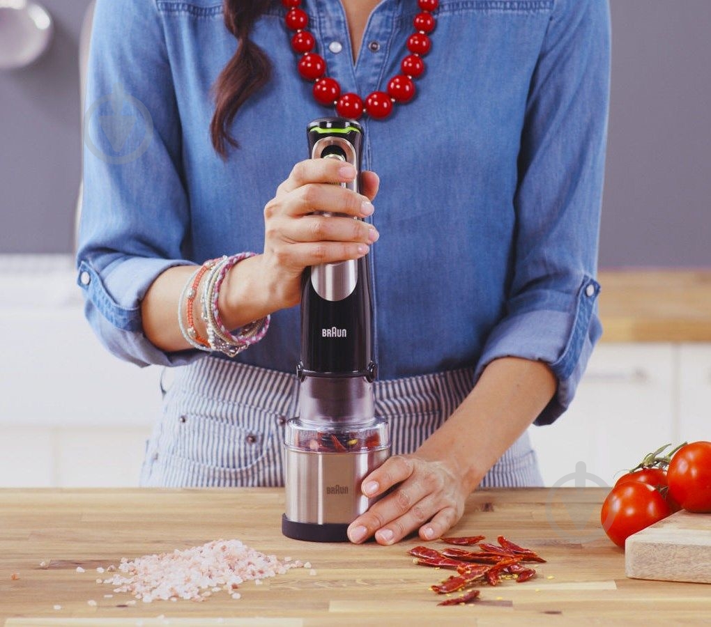 Блендер погружной Braun MQ 9038 X BK - фото 13 Блендер погружной Braun MQ 9038 X BK - фото 13