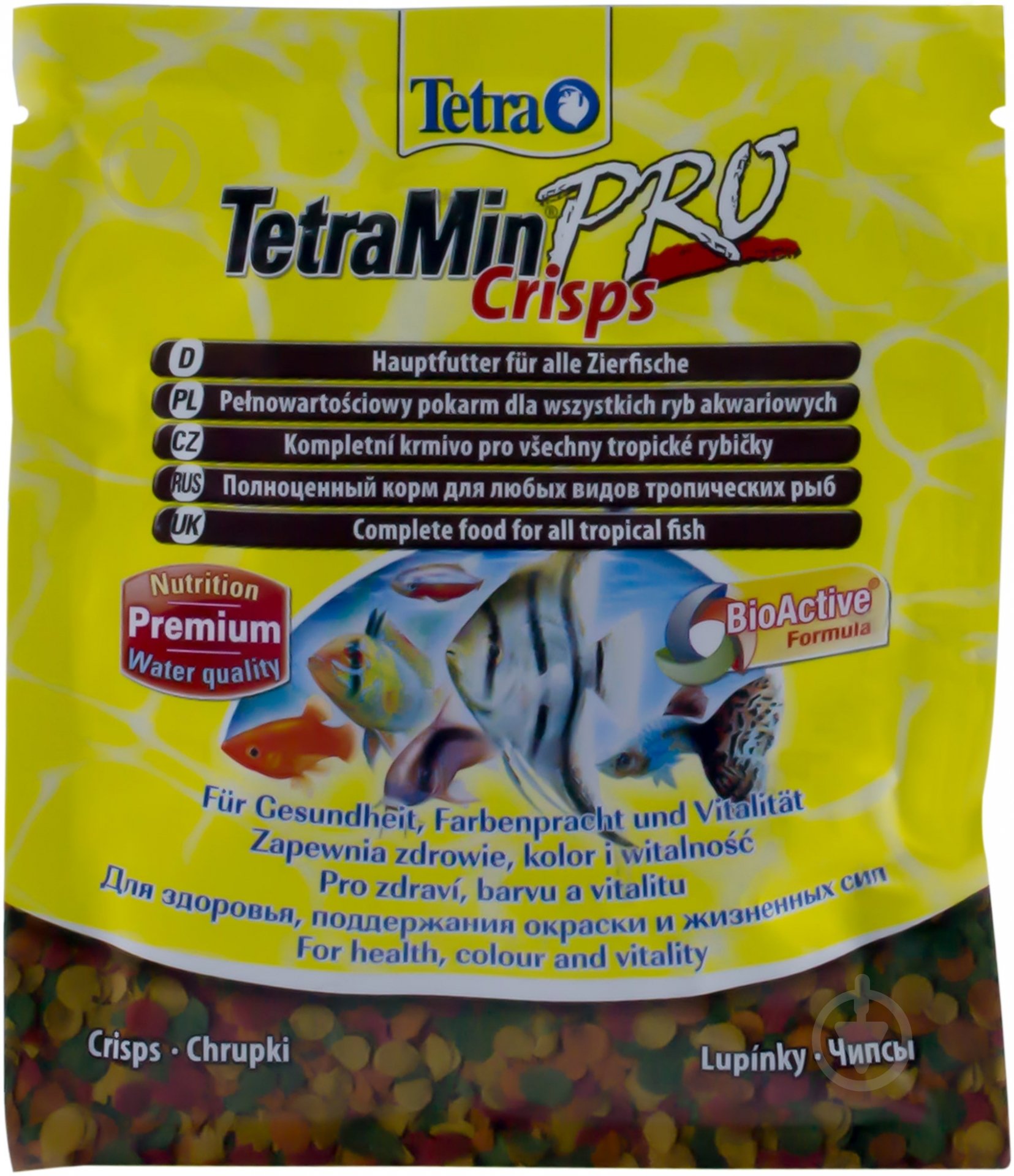 Корм Tetra Min PRO Crisps 12 г (рыба и рыбные побочные продукты) - фото 1 Корм Tetra Min PRO Crisps 12 г (рыба и рыбные побочные продукты) - фото 1