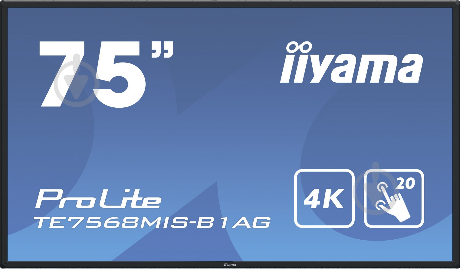 Монитор Iiyama ProLite 74,5" (TE7568MIS-B1AG) - фото 1