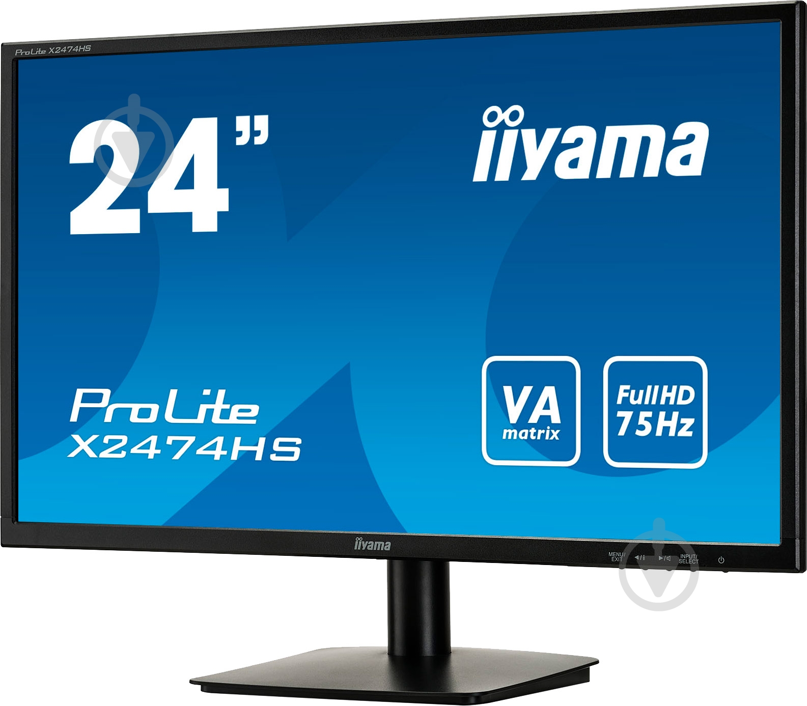 Монитор Iiyama ProLite 23,6" (X2474HS-B1) - фото 3 Монитор Iiyama ProLite 23,6" (X2474HS-B1) - фото 3