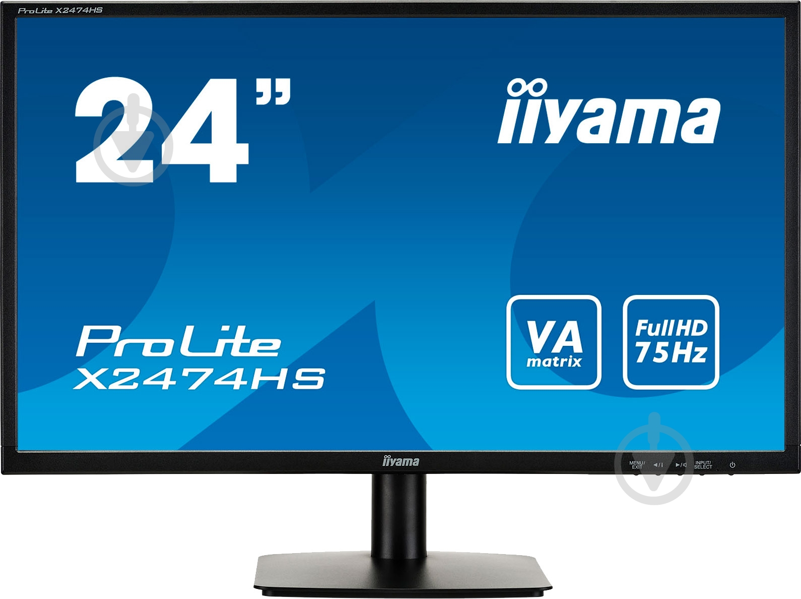 Монитор Iiyama ProLite 23,6" (X2474HS-B1) - фото 1 Монитор Iiyama ProLite 23,6" (X2474HS-B1) - фото 1