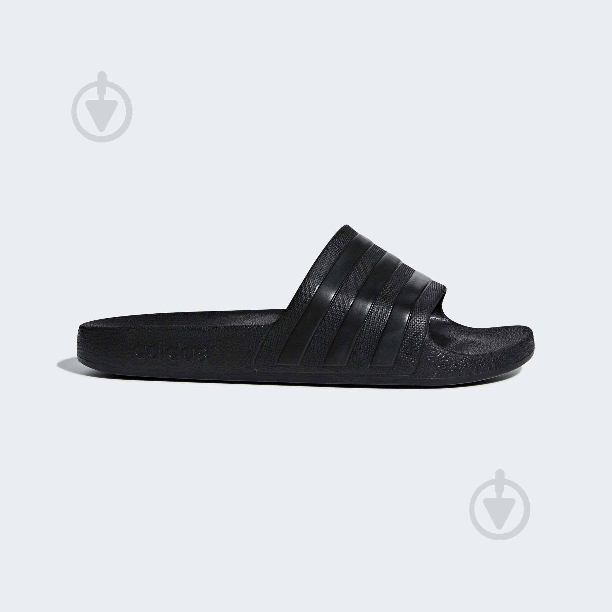 Шльопанці Adidas ADILETTE AQUA F35550 р.42 чорний - фото 1