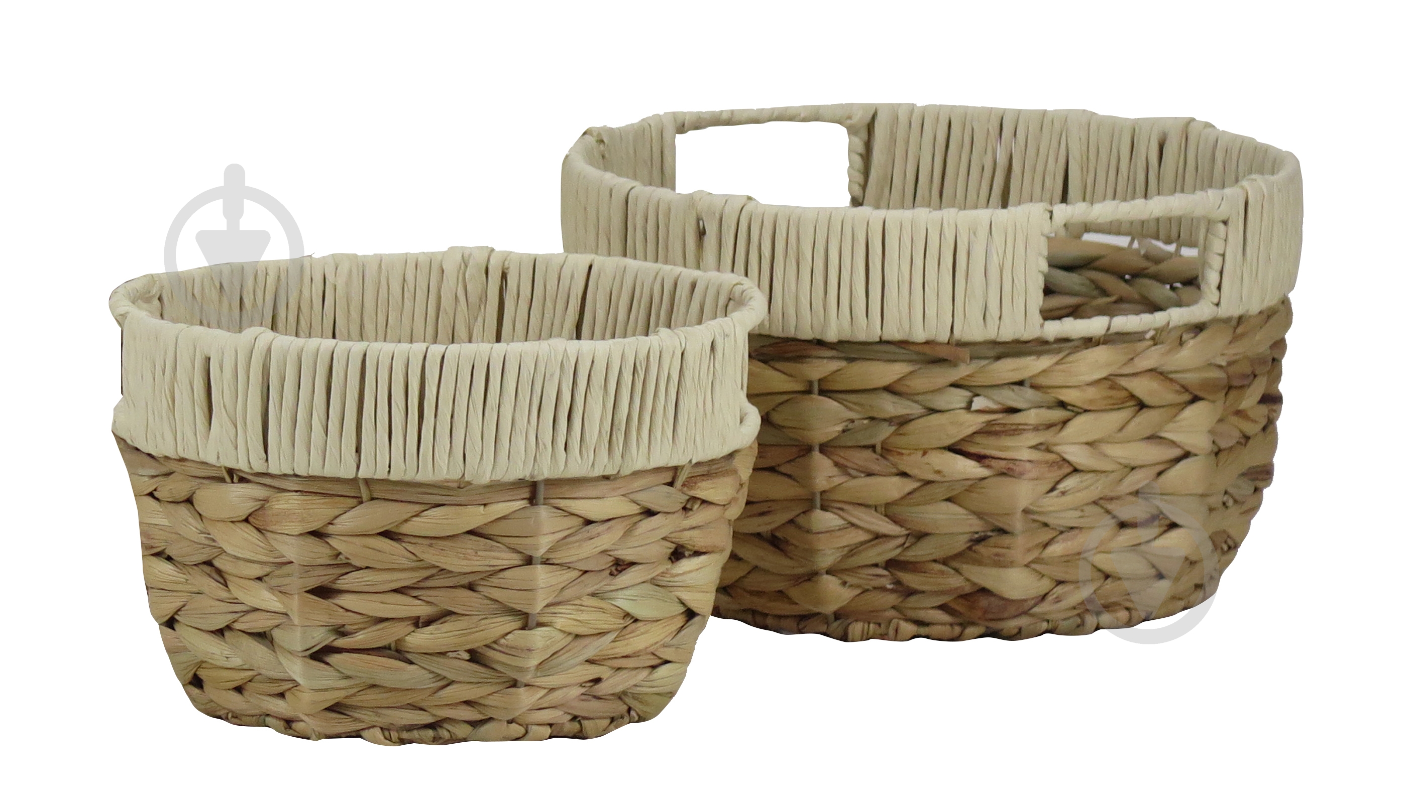 Корзина Raffia круглая 28х18х20 см Sensio - фото 1