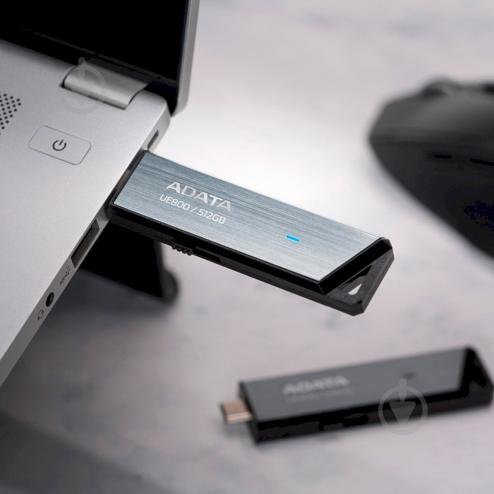 Флеш-память ADATA 512 ГБ USB Type-C silver (AELI-UE800-512G-CSG) - фото 6