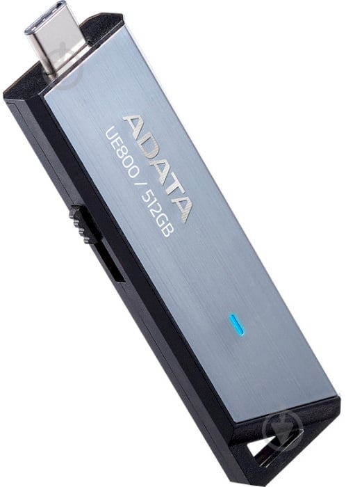 Флеш-память ADATA 512 ГБ USB Type-C silver (AELI-UE800-512G-CSG) - фото 1