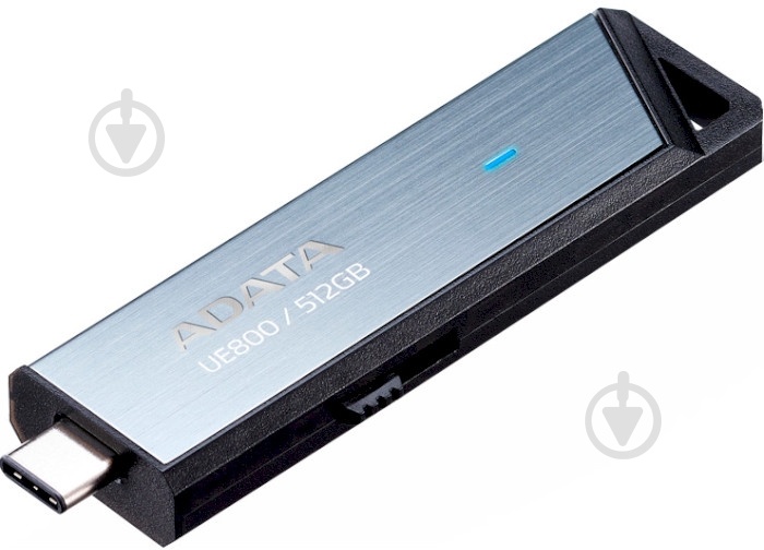 Флеш-память ADATA 512 ГБ USB Type-C silver (AELI-UE800-512G-CSG) - фото 4