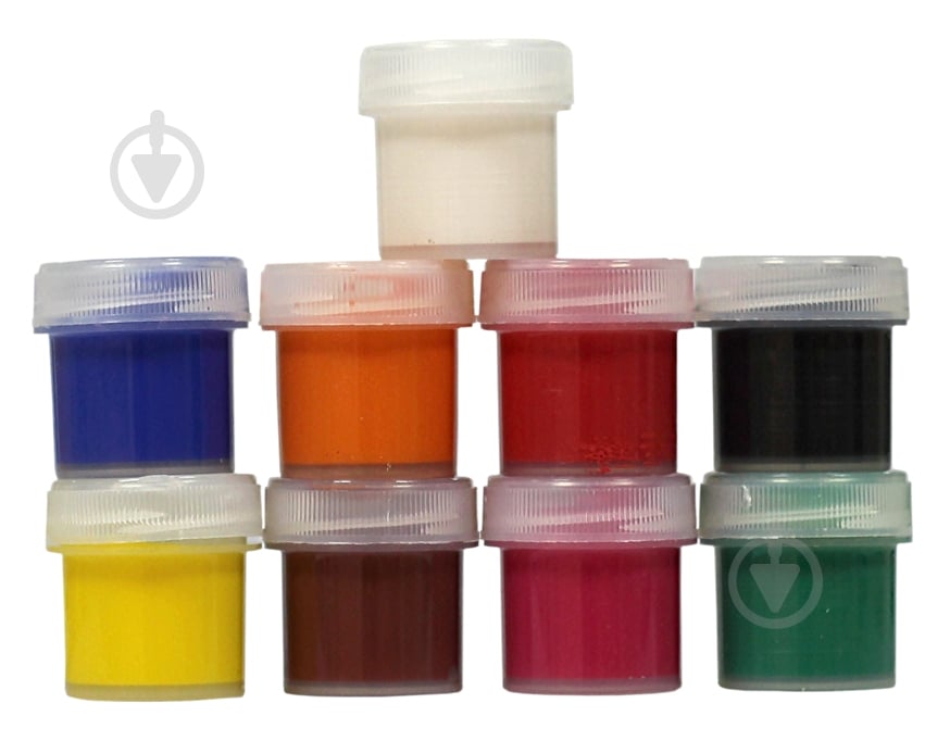 Краски гуашевые 7618 9 цветов 90 мл CLASS - фото 3 Краски гуашевые 7618 9 цветов 90 мл CLASS - фото 3