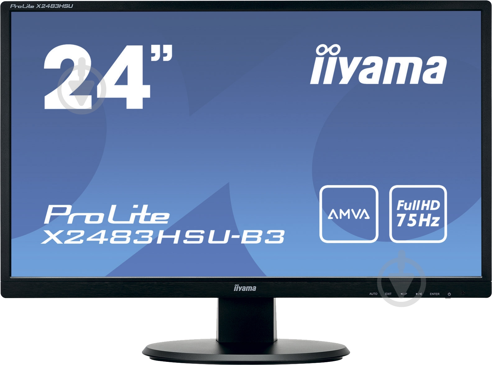 Монитор Iiyama ProLite 23,8" (X2483HSU-B3) - фото 1