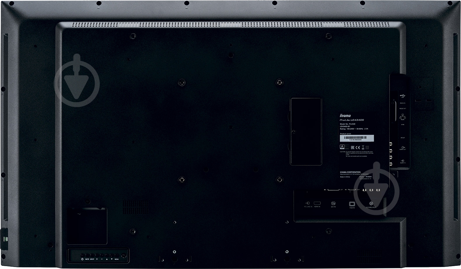 Монитор Iiyama ProLite 43" (LE4340S-B1) - фото 5