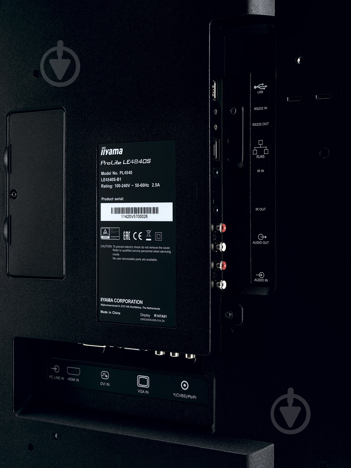 Монитор Iiyama ProLite 48" (LE4840S-B1) - фото 8