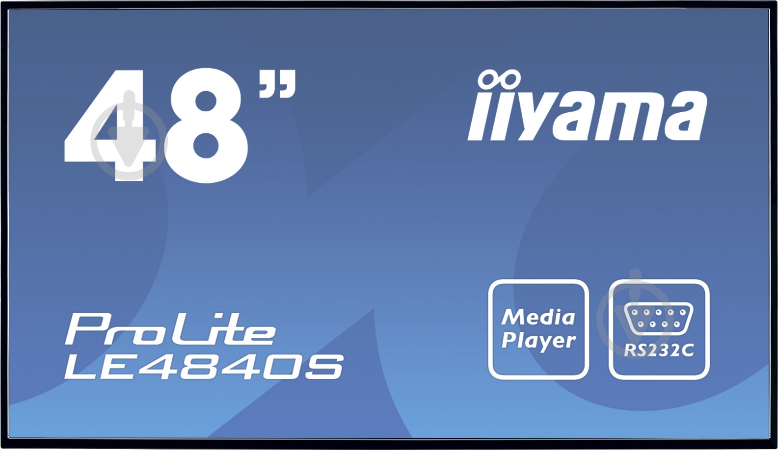 Монитор Iiyama ProLite 48" (LE4840S-B1) - фото 1