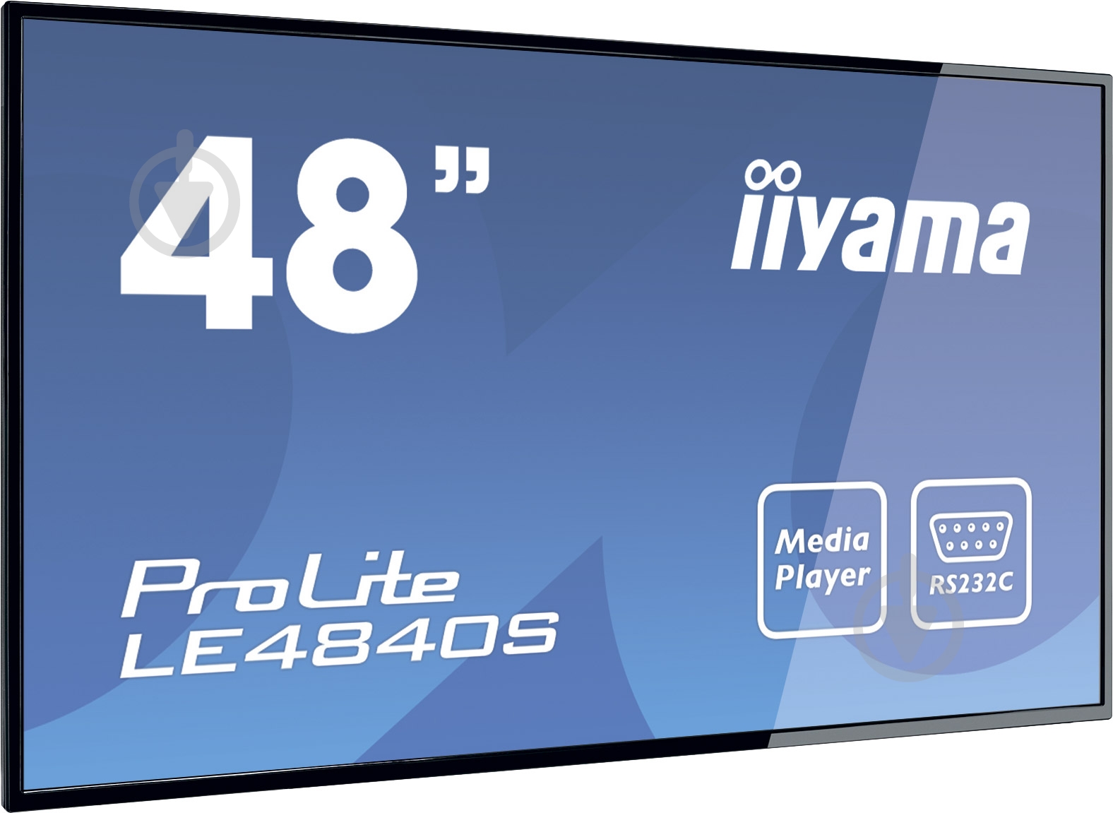 Монитор Iiyama ProLite 48" (LE4840S-B1) - фото 2