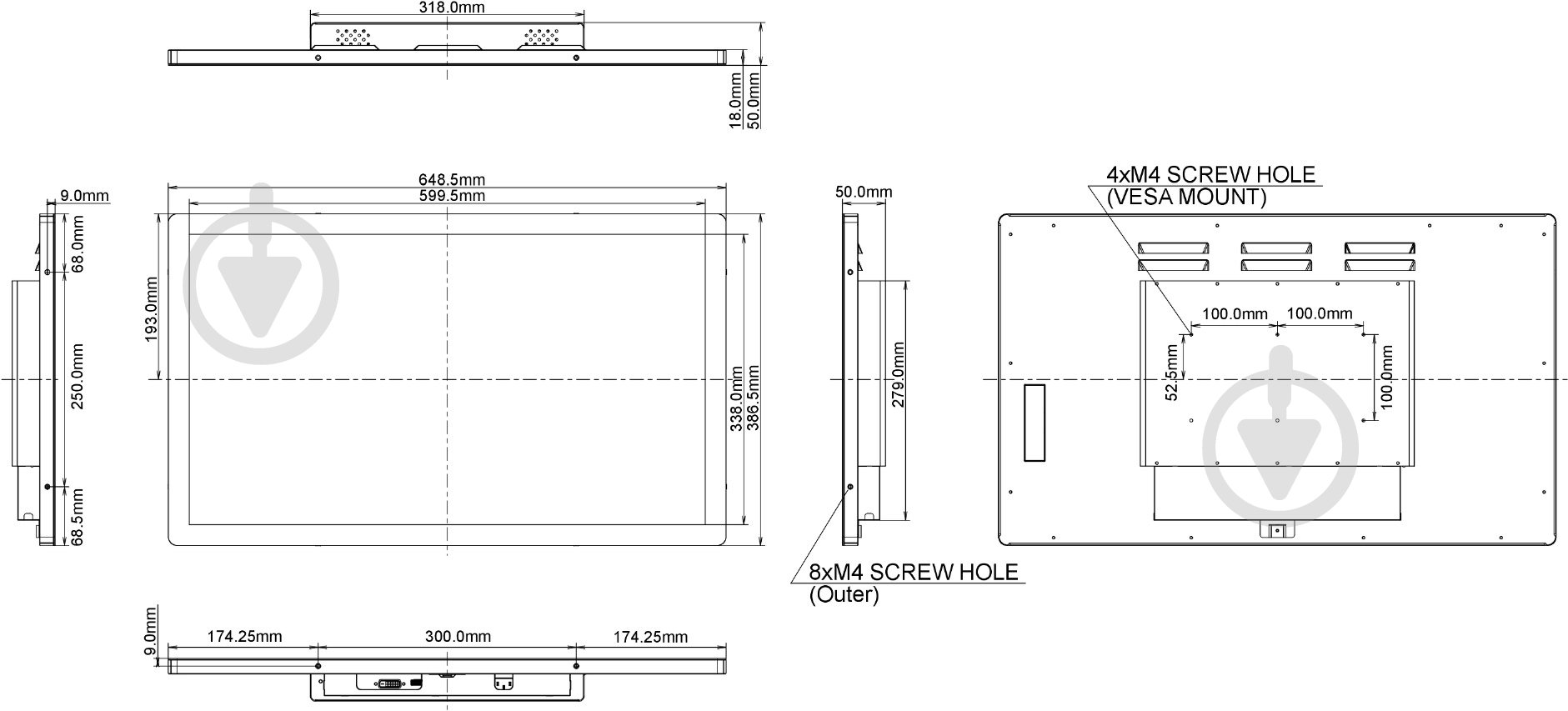 Монитор Iiyama ProLite 27" (TF2738MSC-B1) - фото 10