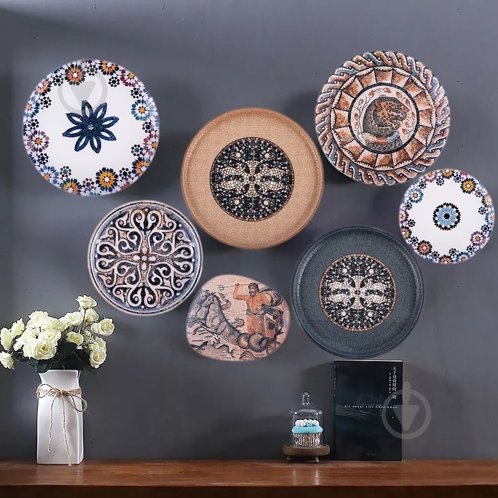 Тарілка Bonna Mesopotamia 28 см S-MT-MZPMWHYG28DZ - фото 6