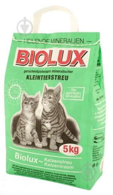 Наполнитель бентонитовый BIOLUX 5 кг - фото 1 Наполнитель бентонитовый BIOLUX 5 кг - фото 1