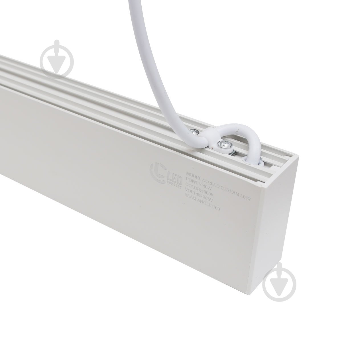 Світильник лінійний LED CONCEPT STREAM L012 40 Вт 4000 К білий - фото 4